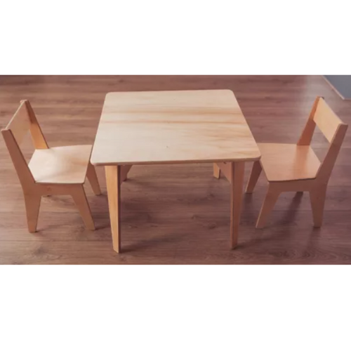 Set 2 Chairs 1 Table Mini Children Children's Nanu Dining Room